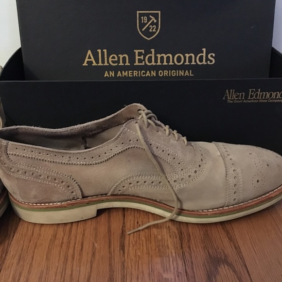 Allen Edmonds Strandmok Suede Shoes 